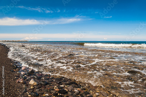 Beautiful view of the seacoast