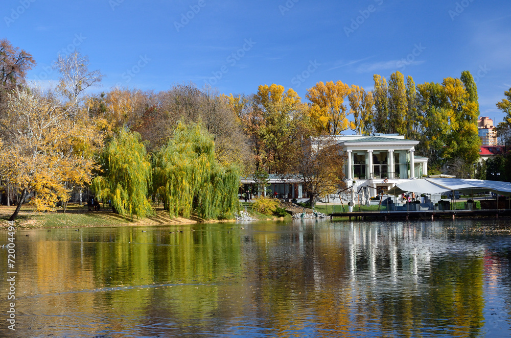 Obraz premium Autumn lake