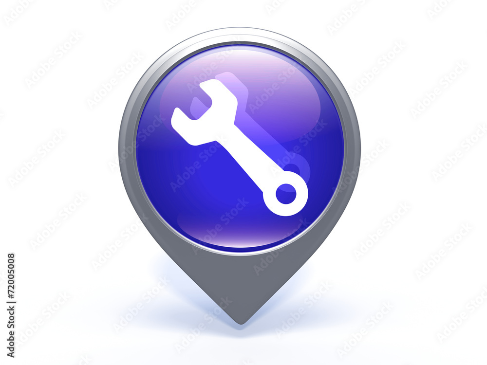 tools pointer icon on white background tools pointer icon on white background