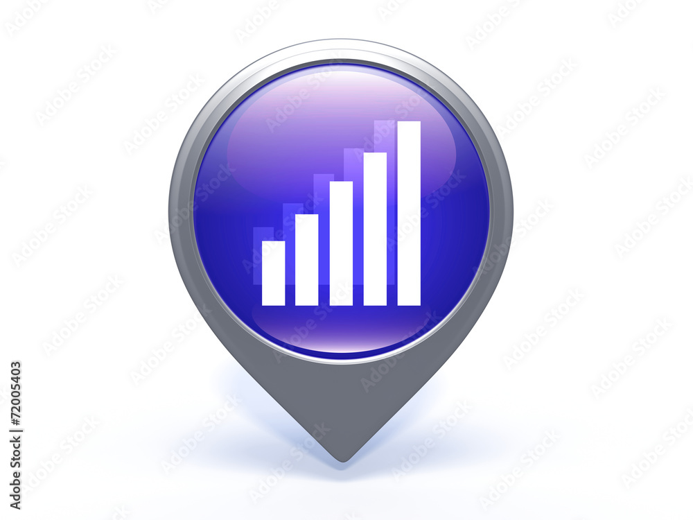 signal pointer icon on white background signal pointer icon on white background