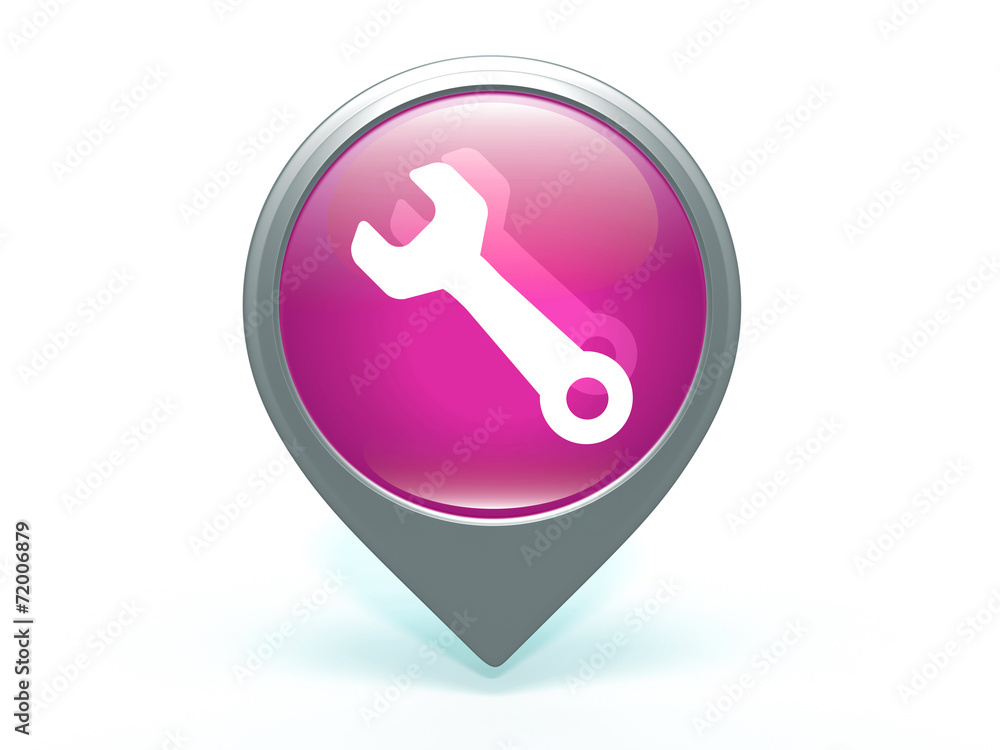 tools pointer icon on white background tools pointer icon on white background
