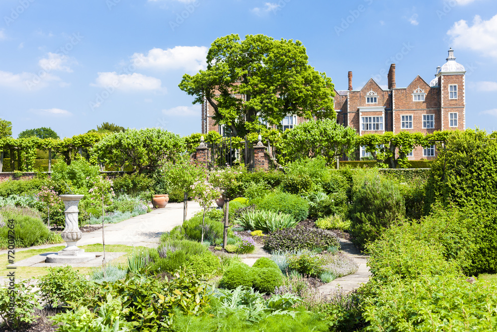 Hatfield House with garden, Hertfordshire, England