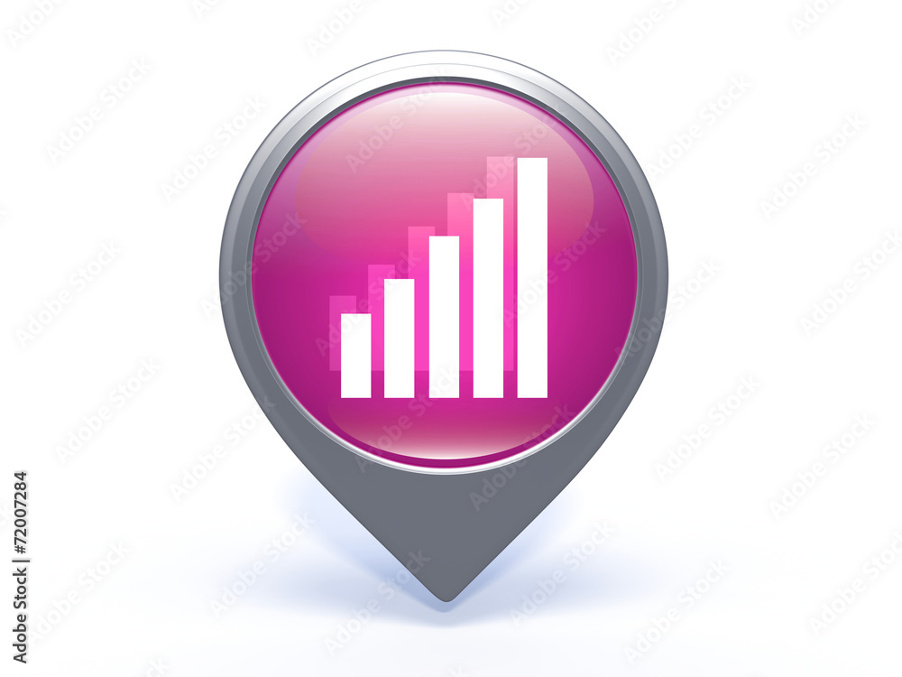 signal pointer icon on white background signal pointer icon on white background