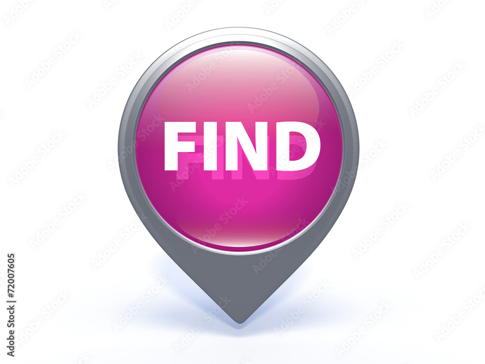 find pointer icon on white background find pointer icon on white background