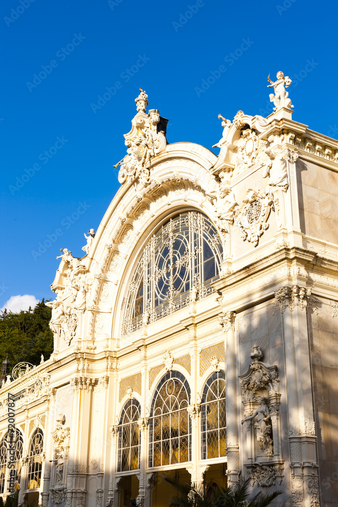 Naklejka premium Colonnade, Marianske Lazne (Marienbad), Czech Republic