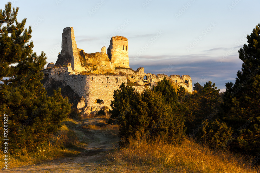 ruins of Cachtice Castle, Slovakia ruins of Cachtice Castle, Slovakia