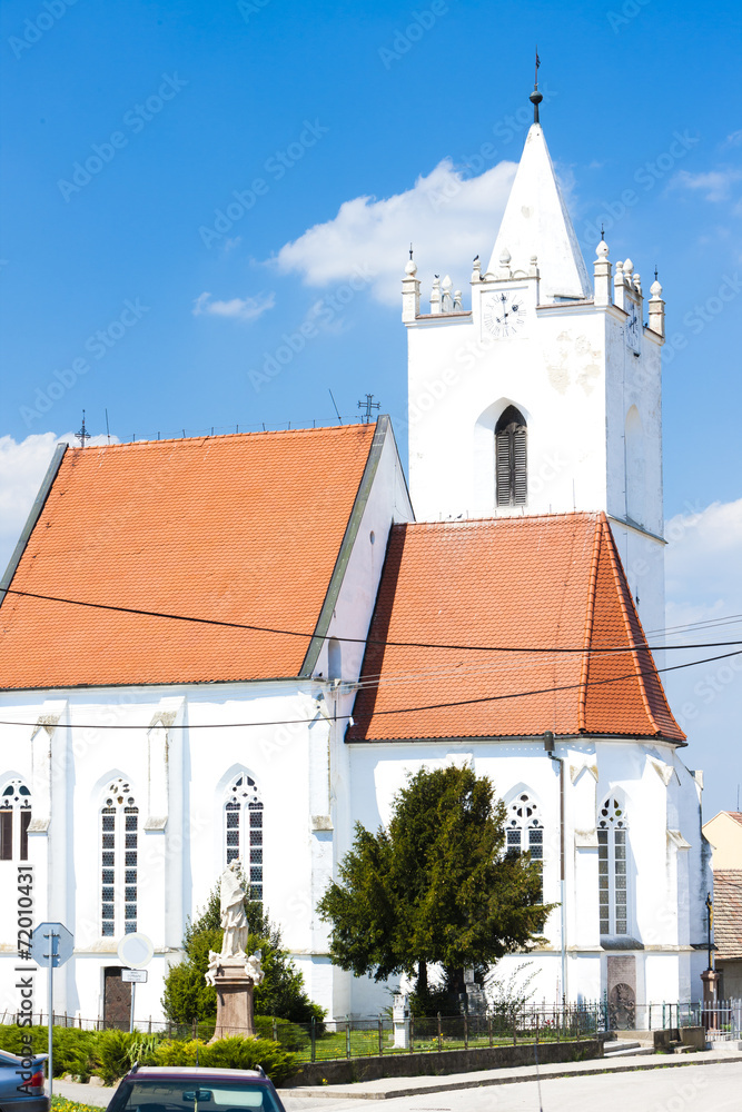 church of Saint Nicholas and Saint Wenceslas, Pouzdrany, Czech R