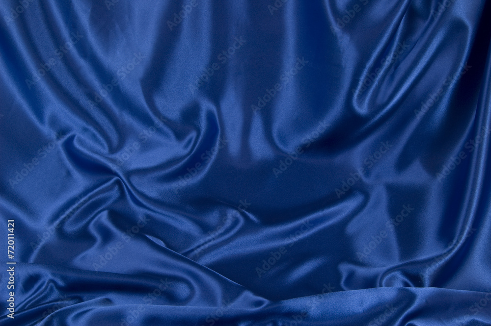 Obraz premium Dark Blue Satin Background