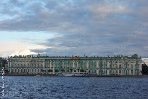 Winter Palace in St Petersburg Russia © alarico73