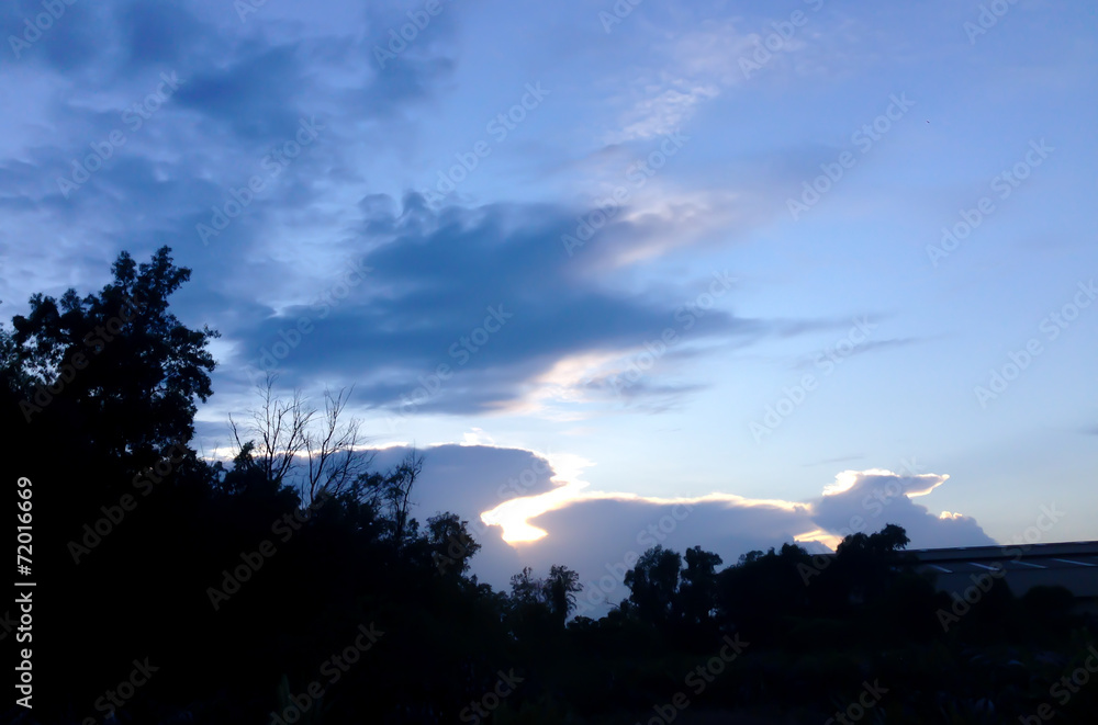 Obraz premium sunset
