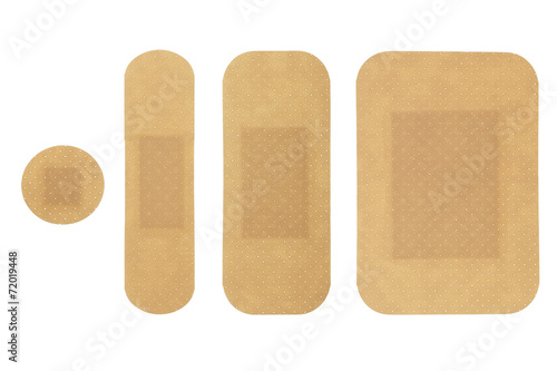 Obraz na płótnie medical adhesive bandages