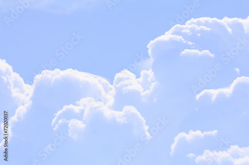 blue sky and clean cloud © T-REX