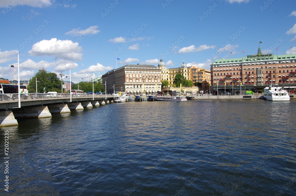 promenade à Stockholm