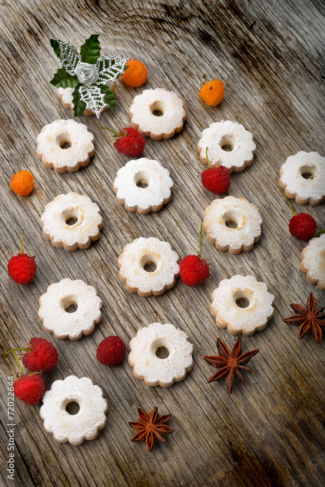 alberello di Natale con i biscotti alberello di Natale con i biscotti