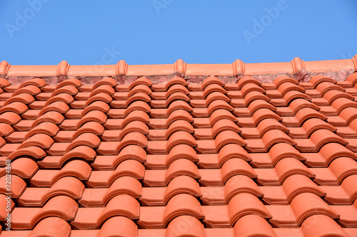 red roof texture tile