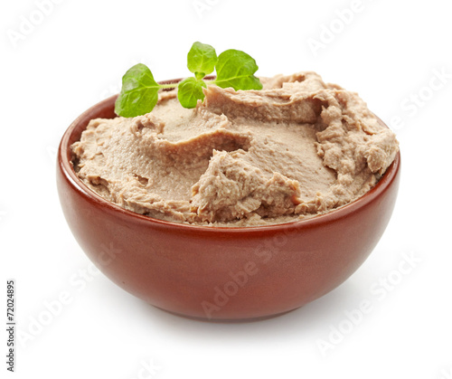 bowl of liver pate photo