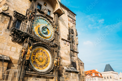 Astronomical Clock In Prague, Czech Republic