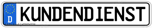 Kundendienst Schild #141023-svg11
