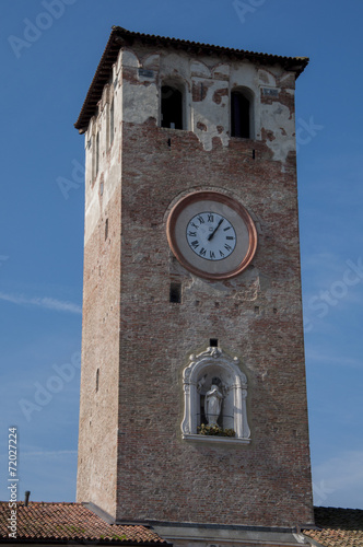 Piazza Matteotti con la Torre civica photo