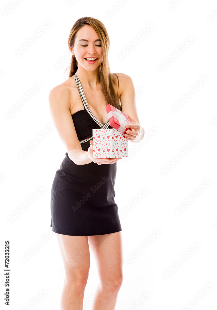 model isolated on white in love model isolated on white in love