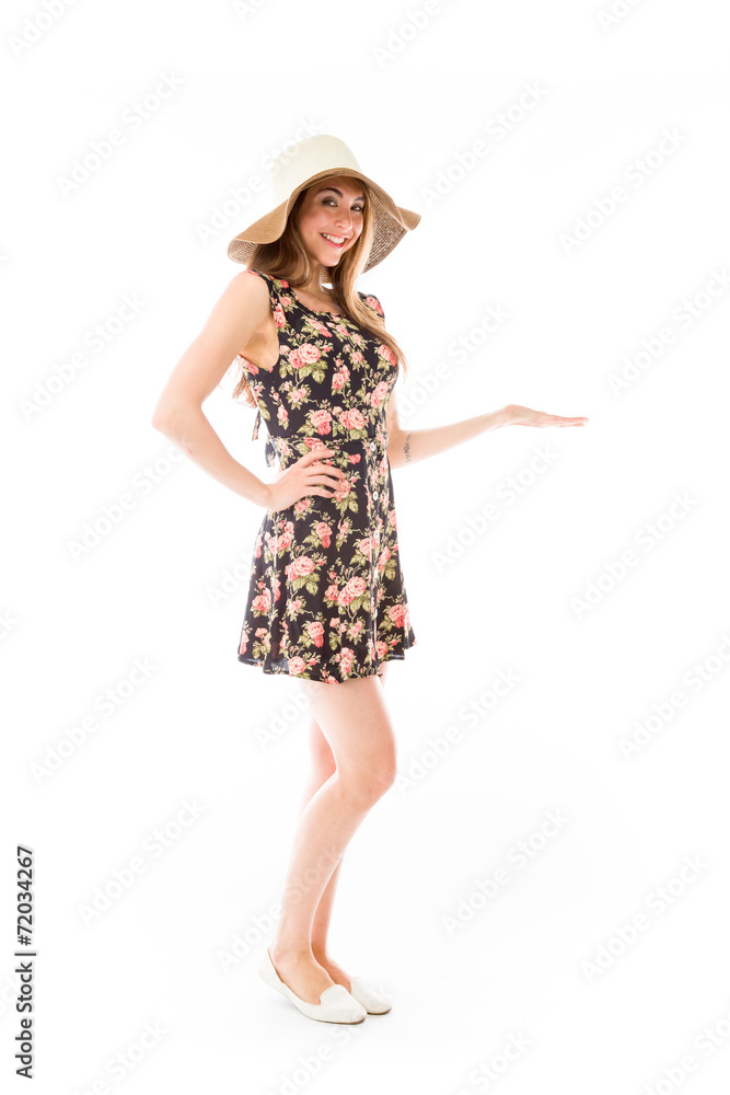 model presenting showcasing with hand model presenting showcasing with hand