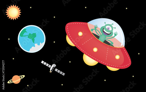 UFO and Space