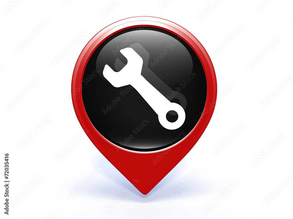 tools pointer icon on white background tools pointer icon on white background