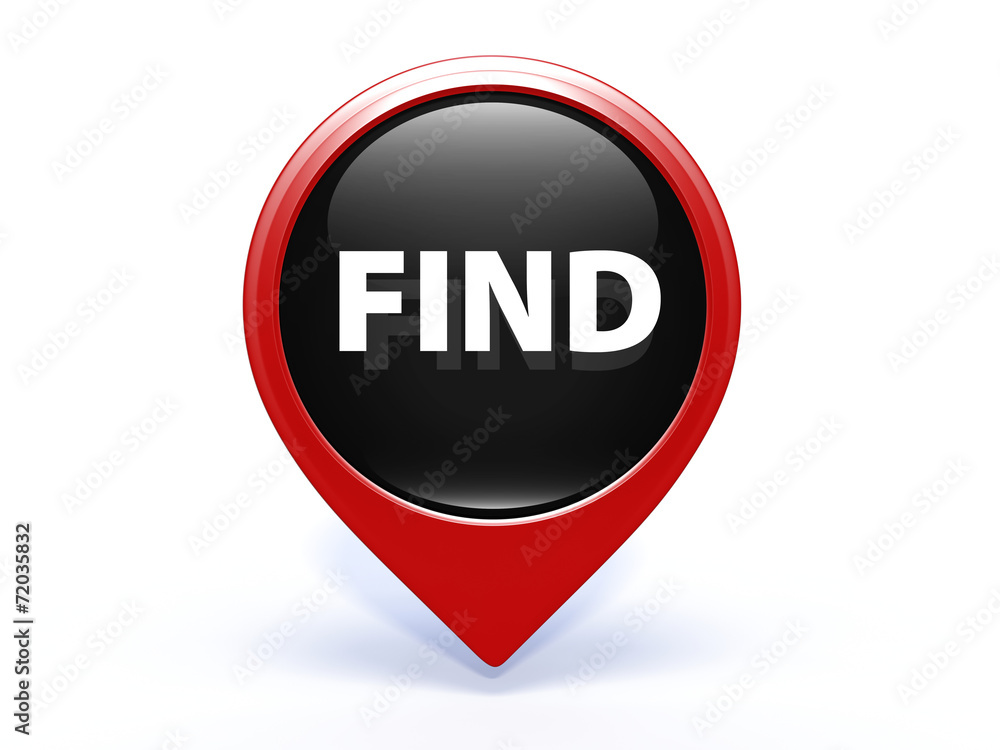 find pointer icon on white background find pointer icon on white background