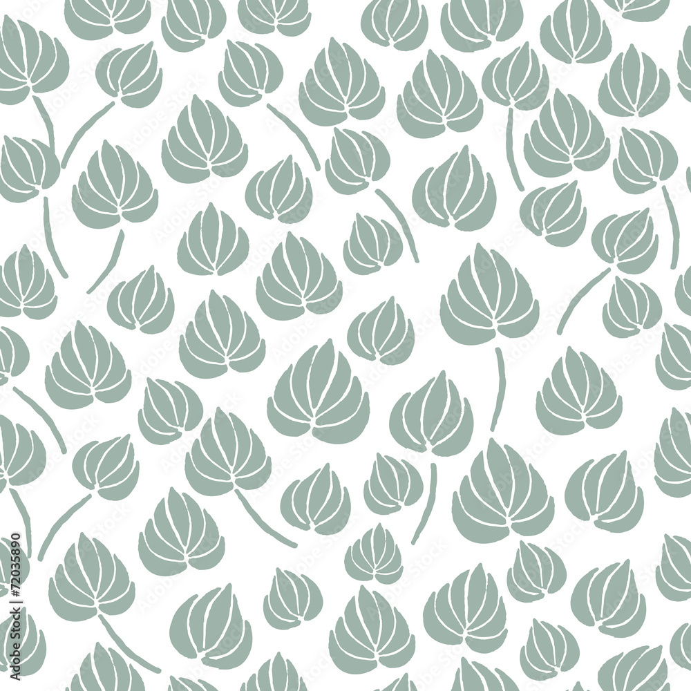 lily flower leaf seamless pattern lily flower leaf seamless pattern
