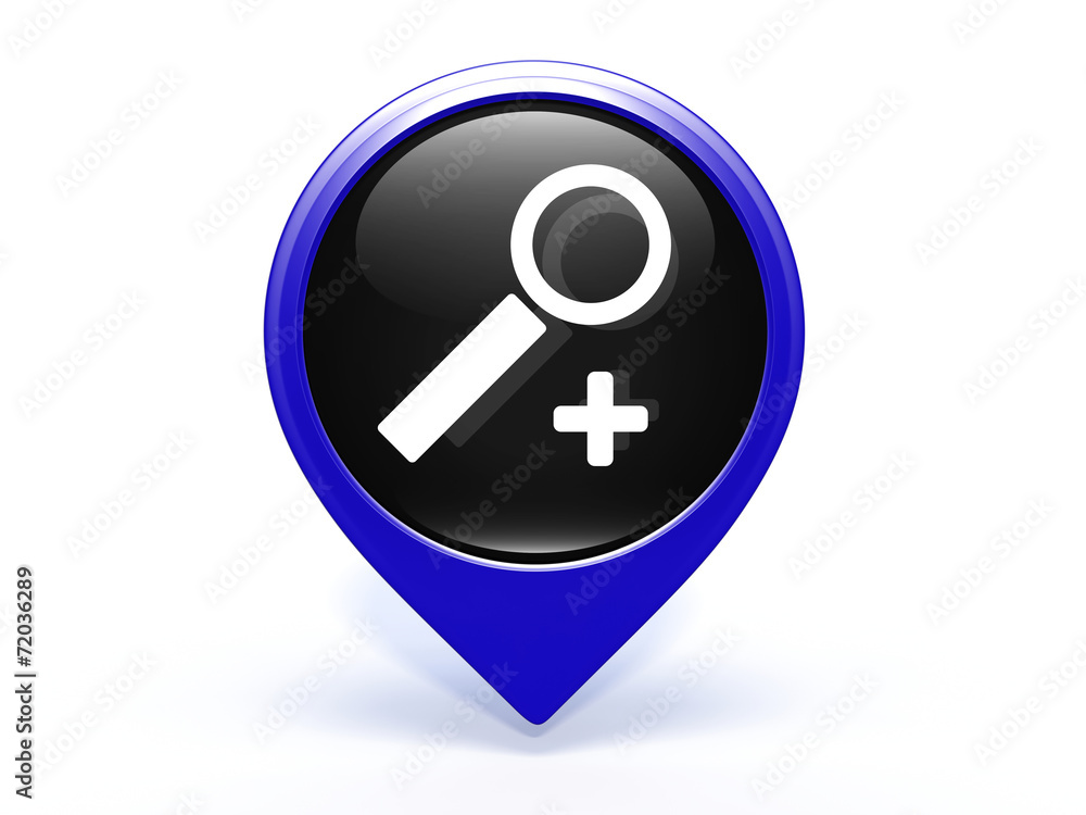 search pointer icon on white background search pointer icon on white background