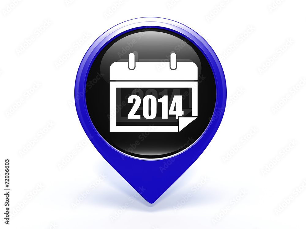 calendar pointer icon on white background calendar pointer icon on white background