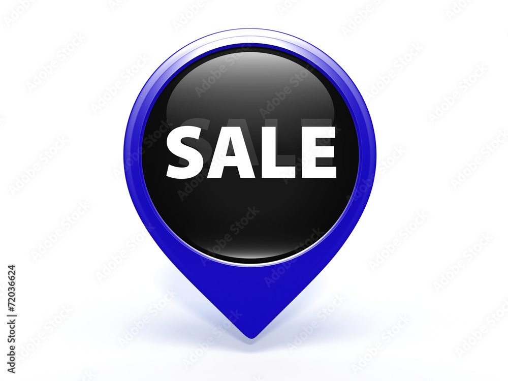 sale pointer icon on white background sale pointer icon on white background