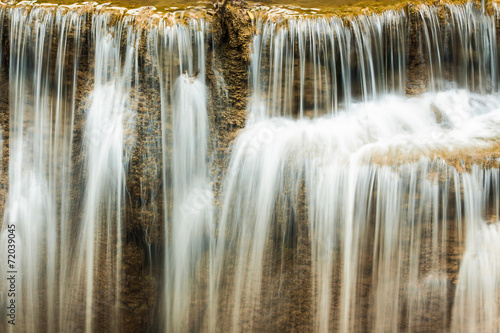 Huay Maekamin Waterfall  in Kanchanaburi  Thailand