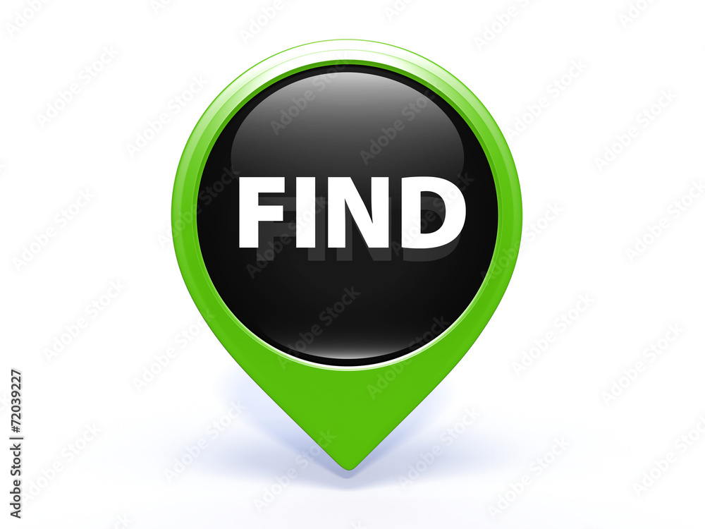 find pointer icon on white background find pointer icon on white background