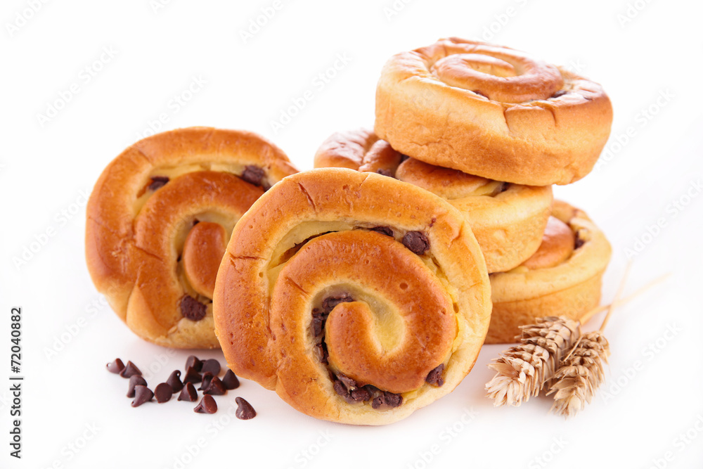 Fototapeta premium chocolate cake roll