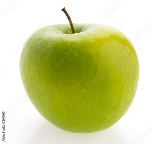 Green apple isolated on white background