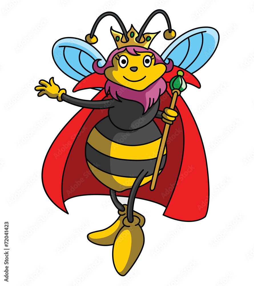 Queen Bee - obrazy, fototapety, plakaty 
