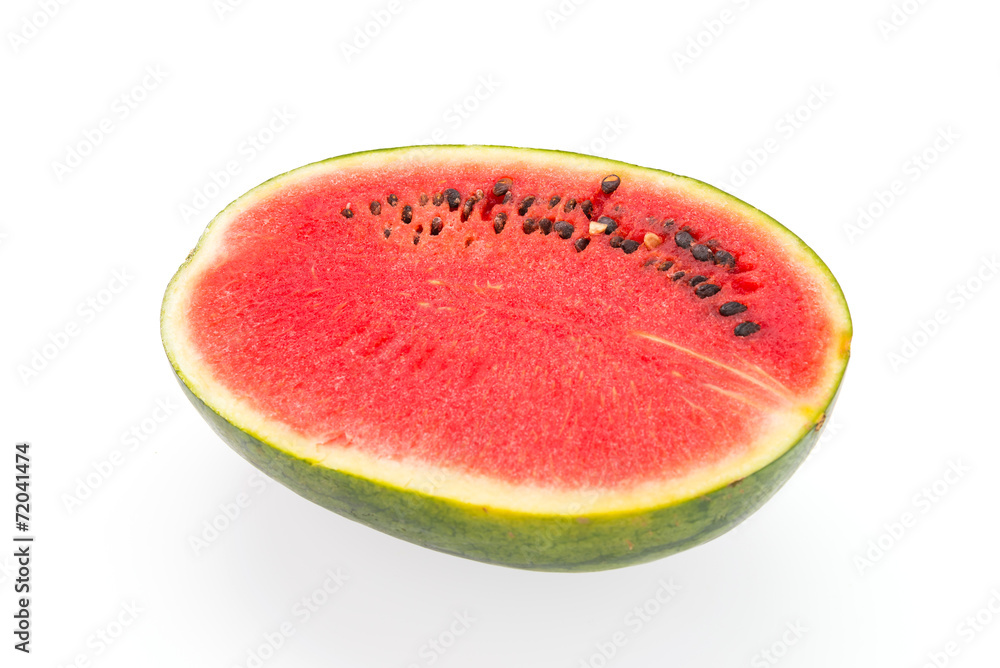Watermelon isolated on white Watermelon isolated on white