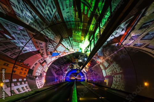 Tunnel Modes Doux de la Croix-Rousse photo