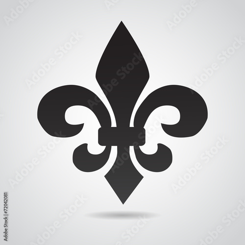 Fleur de lys VECTOR icon.
