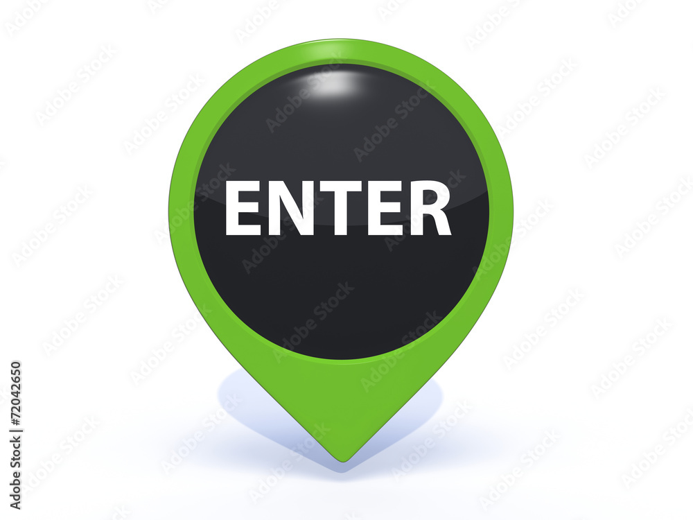 enter pointer icon on white background enter pointer icon on white background