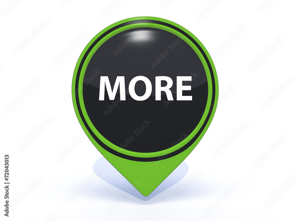 More pointer icon on white background More pointer icon on white background