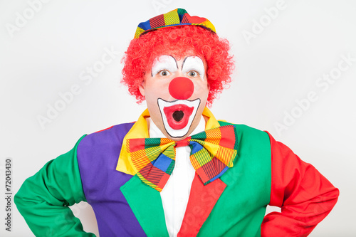 "oh" sagender clown