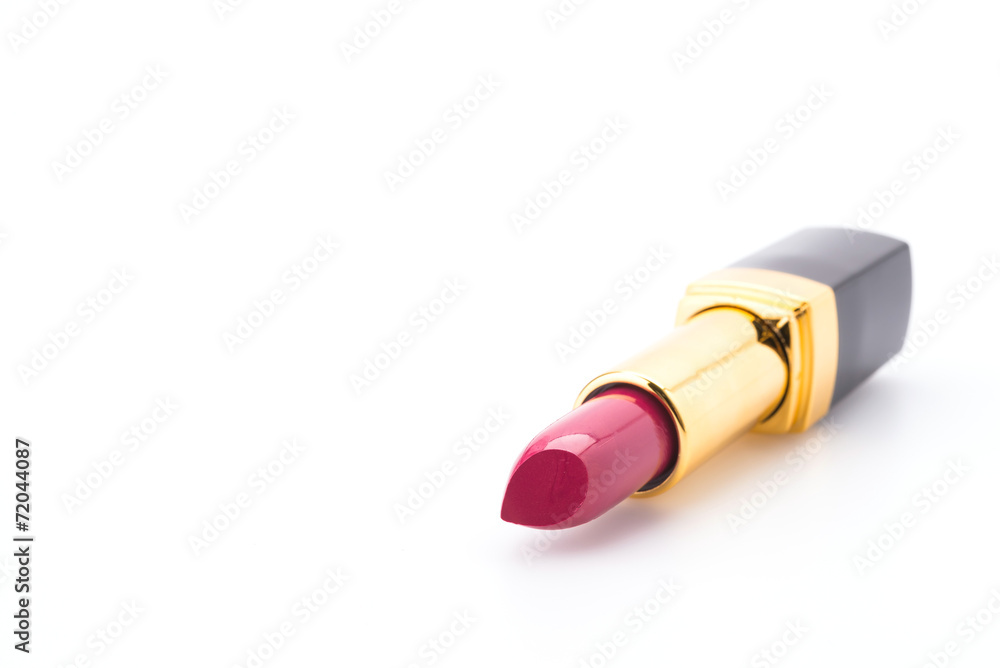 Lipstick isolated on white