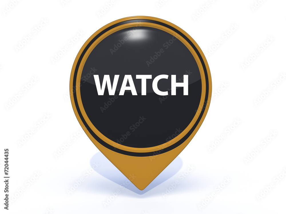 watch pointer icon on white background watch pointer icon on white background