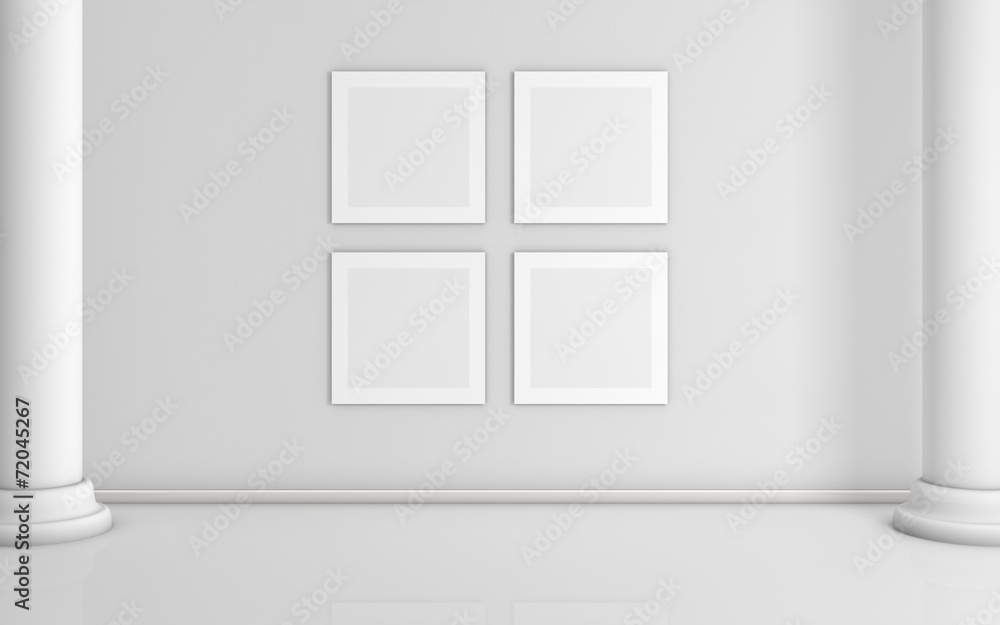 Modern interior. Modern interior.