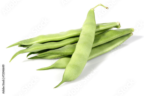 Vászonkép Fresh green beans