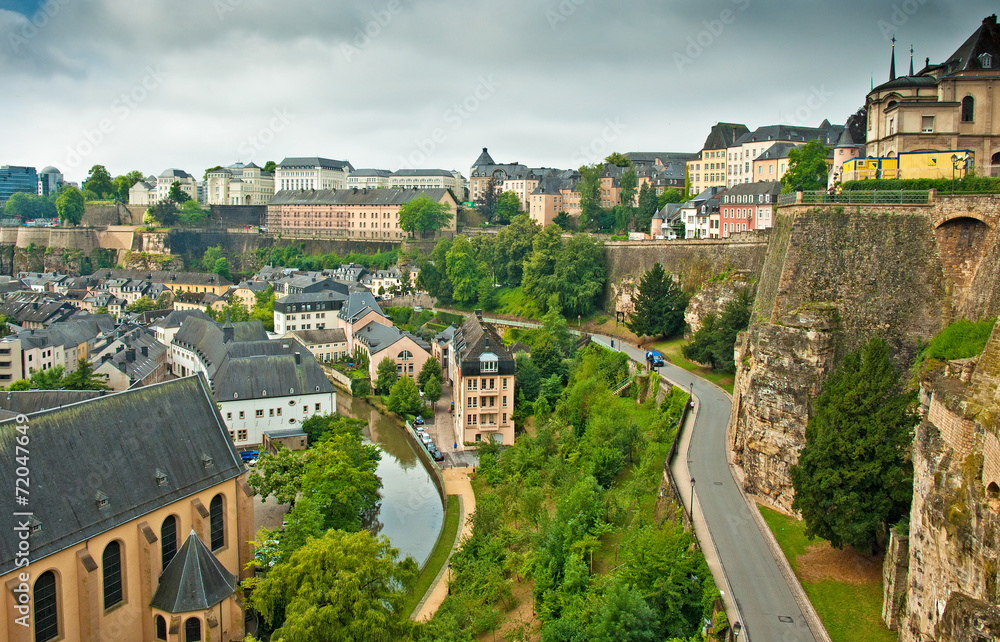 Luxembourg City Panorama