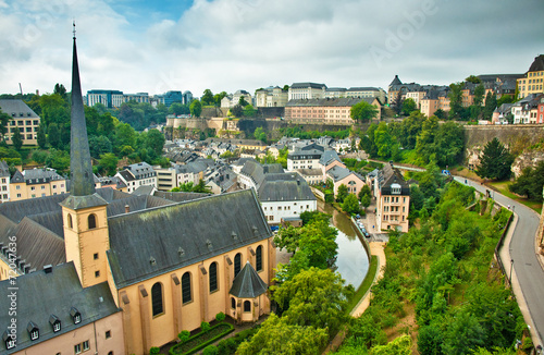 Luxembourg City Panorama