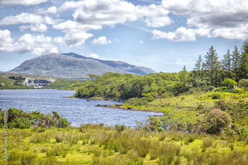 Tableau sur toile Lough Corrib Ireland